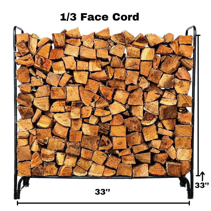 Bulk Firewood, 1/3 Face Cord Local Minnesota Pick-up and Delivery With An Extra Charge